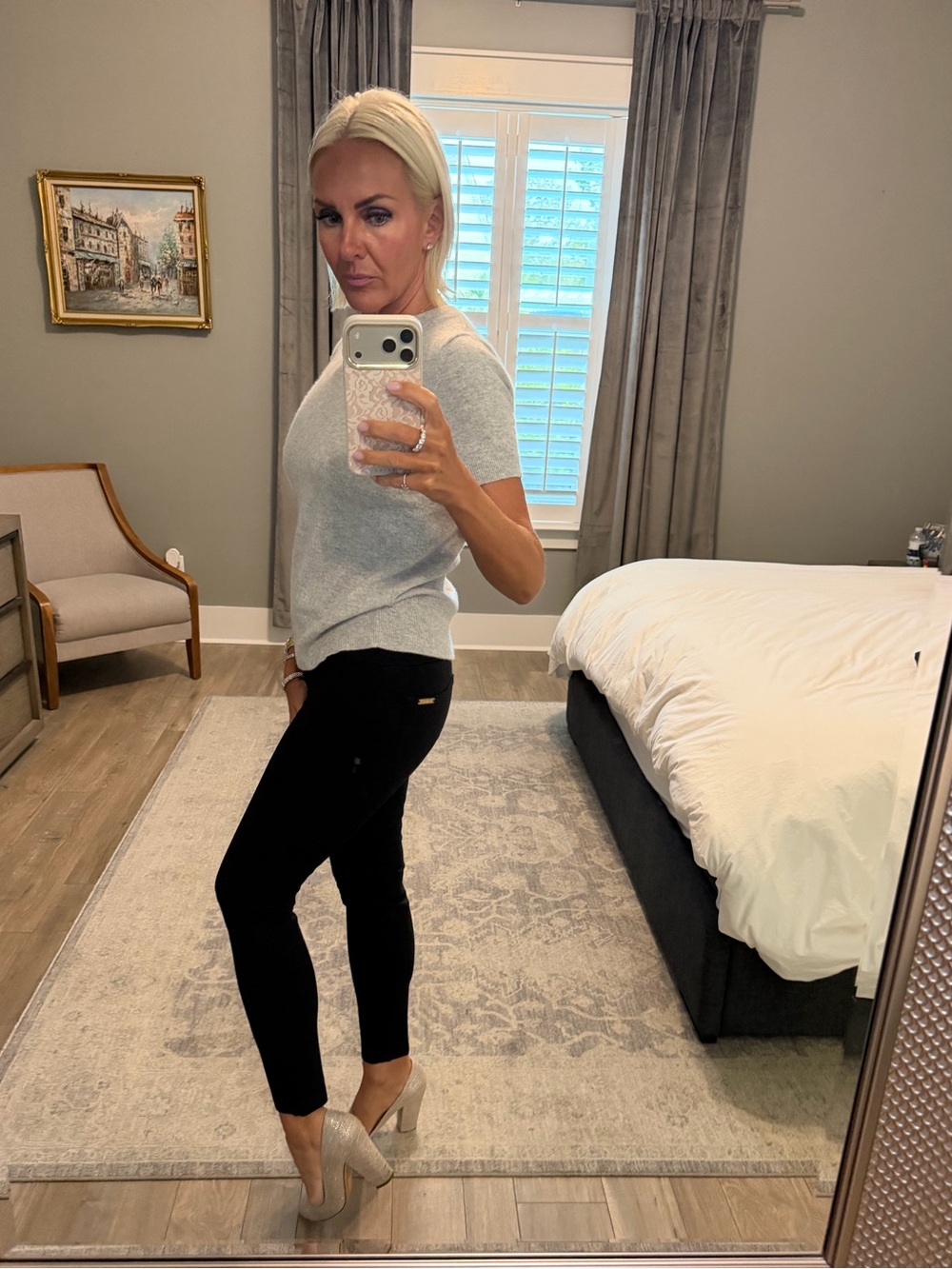 Lilly Pulitzer Black Mia Legging